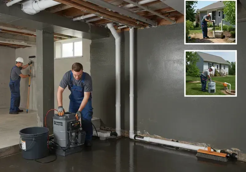 Basement Waterproofing and Flood Prevention process in Hermitage, PA